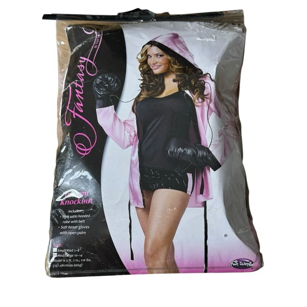 Fantasy Instant Knockout Adult Costume Women Boxin Boxer Costume Size M/L‎ Fall